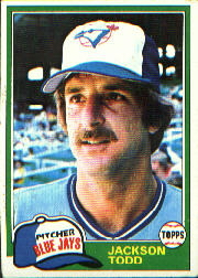 1981 Topps Baseball Cards      142     Jackson Todd